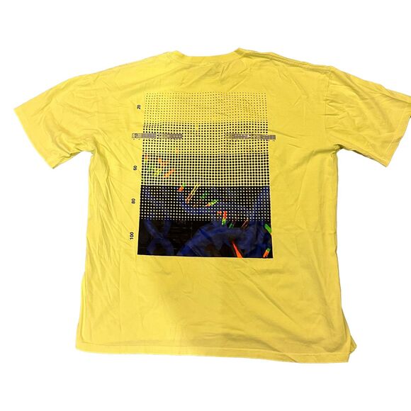 Individualist Graphic Tee - size XXL -bright yellow - Amazing Print graphics - Picture 2 of 2